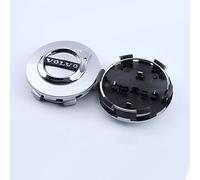 GAJYFCL 4Pcs Hub Centre Caps for Volvo V40 V60 V90 S60 S90 XC40 XC60 65mm,Waterproof DustProof Wheel Decoration Cover,Abs Car Hub Center Cover,Wheel Hub Cover