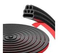 GAJYFCL Car Door Seal Strip for Audi A3 Sportback 8P Bj.2008-2013, Self Adhesive Automotive Rubber Car Weather Stripping for Car Window Door Engine/Trunk Cover,10M
