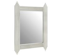 gakyid wall bedroom mirror in silver stainless steel frame
