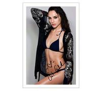 Gal Gadot Autographed Signed 6x4 Inch Photo 1