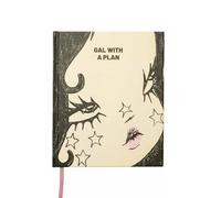 Gal With A Plan 2026 Hardcover Planner, Monthly & Weekly Organizer with Artwork & Stickers, Productivity Journal for Women Goal Setting, for A Purposeful Year (1PC)