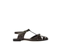 Gala Dark Brown - female - Scarosso - Flat Sandals - Brown - 5 1/2 UK - Shoes 5 1/2 UK