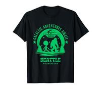 Galactic Adventures Await Seattle Washington T-Shirt