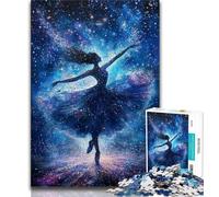 Galactic Ballerina Jigsaw Puzzles for Adults 1000 Pieces,Challenging Game And Family Play for Is Ideal As A Gift for The Whole Family 38x26cm