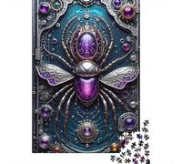 Galactic Beetle Chronicles Adult 1000-Piece Jigsaw Puzzle, 52x38cm/1000pcs; White Cardboard for Steady Handling; A Rewarding Project to Return to