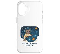 Galactic Cosmic Map Seeker Quest Case for iPhone 16