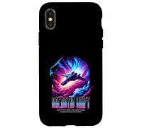 Galactic Drift Sci Fi Lost In The Cosmic Tide Case for iPhone X/XS