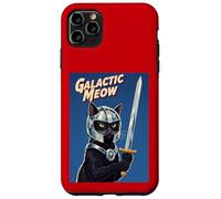 Galactic Meow Space Knight Cat Vintage Movie Poster Case for iPhone 11 Pro Max