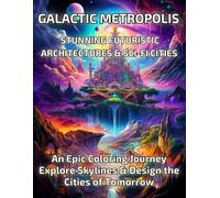Galactic Metropolis: Stunning Futuristic Architectures & Sci-Fi Cities (Visionary Cities of Tomorrow: A Futuristic Coloring Journey)