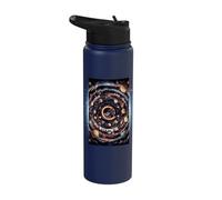 Galactic Music Symphony Cosmos Stainless Steel Insulated Water Bottle