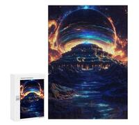 Galactic Portal Fantasy Puzzle 1000 Teile Schwer Puzzle Spielzeug Lernspiel Impossible Herausforderungsspielzeug Für Erwachsene Kinder 300 PCS