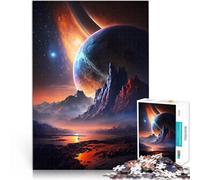 Galactic Reverie LandscapePuzzle for Adults 1000 Pieces Educational Games Home Decoration Enhance love between couples 38x26cm