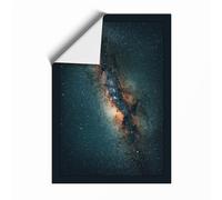 Galactic River Modern Unframed Wall Art Print A1 (84.1×59.4cm), Wall Decor for Living Room, Bedroom, Office & Home, Art Gift