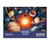 Galactic Solar System 1000 Puzzles Adults Puzzle Adults Puzzle Puzzle Game Home Decoration Decompression 52x38cm/1000pcs