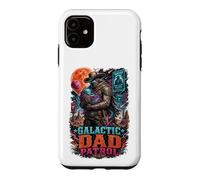Galactic Space Cowboy Dad Patrol SciFi Western Father’s Day Case for iPhone 11