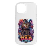 Galactic Space Cowboy Dad Patrol SciFi Western Father’s Day Case for iPhone 14