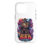 Galactic Space Cowboy Dad Patrol SciFi Western Father’s Day Case for iPhone 16 Pro