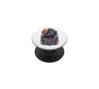 Galactic Space Cowboy Dad Patrol SciFi Western Father’s Day PopSockets Adhesive PopGrip