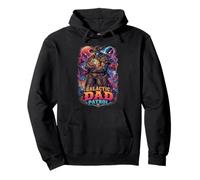 Galactic Space Cowboy Dad Patrol SciFi Western Father’s Day Pullover Hoodie
