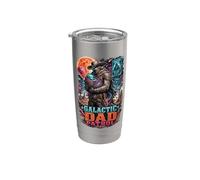 Galactic Space Cowboy Dad Patrol SciFi Western Father’s Day Stainless Steel Insulated Tumbler