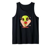 Galactic Valentine's Alien for an Interstellar Romance Tank Top