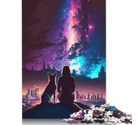 Galactic View Puzzle for Adults And Teenagers 1000 Pieces Puzzles for Adults Brain Teaser Puzzle 1000pcs (75x50cm)