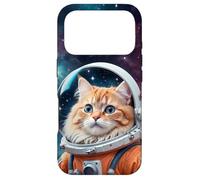 Galactic Whiskers: The Astronaut Cat Case for iPhone 17 Pro