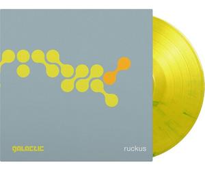 Galactic with Irma T - Ruckus - Limited 180-Gram Yellow & Green Marble Colored V