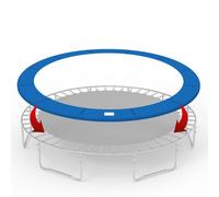 Galactica 14Ft Outdoor Round Trampoline Replacement Pad Spring Cover Safety Padding Blue