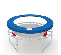 Galactica 6Ft Outdoor Round Trampoline Replacement Pad Spring Cover Safety Padding Blue