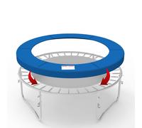 GALACTICA 6FT Outdoor Round Trampoline Replacement Pad Spring Cover Safety Padding Blue