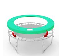 GALACTICA 6FT Outdoor Round Trampoline Replacement Pad Spring Cover Safety Padding Green