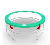 Galactica 8Ft Outdoor Round Trampoline Replacement Pad Spring Cover Safety Padding Green