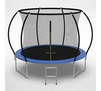 Galactica Trampoline 10Ft With Enclosure Safety Net For Kids Toddler Backyard Bouncer Toy