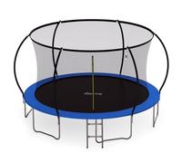 GALACTICA Trampoline 14FT with Safety Net & Ladder, Enclosure, Toddler Trampoline for 3+, Kids, Outdoor, Waterproof, Easy Assembly