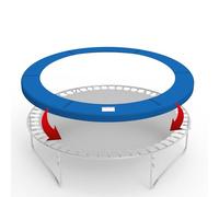 GALACTICA Trampoline Pad Replacement for 10FT Round Trampolines, Spring Cover Safety Padding, Outdoor Trampoline Replacement Pad, Blue