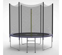 Galactica Trampoline Set 6Ft Round Outdoor Safety Net Enclosure Ladder
