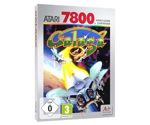 GALAGA (compatible with Atari 2600+, Atari 7800+ and Atari 7800 video game systems)