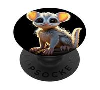 Galago Bush Baby Galagos Nagapies Monkey Ape Cute Galago PopSockets Adhesive PopGrip