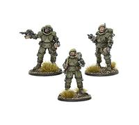 Galahad Armoured Infantry Officer - British Commonwealth for Konflikt 47 Highly Detailed Miniatures by Warlord Games