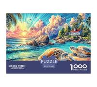 Galapagos Islands 1000 Pieces Jigsaw Puzzle for Adults. Difficult Puzzle, Game Challenge Toy, Home Decoration 70x50cm/1000pcs