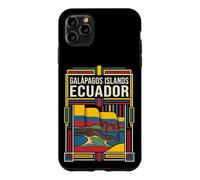 Galápagos Islands Ecuador Flag Coastal Wildlife Vintage Art Case for iPhone 11 Pro Max