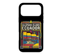 Galápagos Islands Ecuador Flag Coastal Wildlife Vintage Art Case for iPhone 17 Pro Max