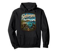 Galápagos Islands Ecuador Vintage Wildlife Travel Pullover Hoodie