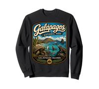 Galápagos Islands Ecuador Vintage Wildlife Travel Sweatshirt