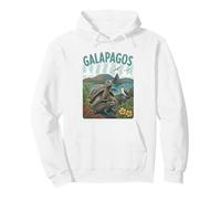 Galapagos Islands, Fun Tropical Animals Wildlife and Volcano Pullover Hoodie