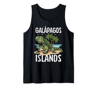 Galapagos Islands Marine Iguana Reptile Tank Top