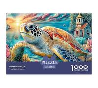 Galapagos Islands Puzzles for Adults, 1000 Piece Impossible Puzzles Challenge Toy for Adults& Kids Age 12 Years Up 52x38cm/1000pcs