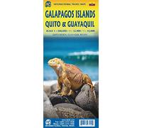 Galápagos Islands / Quito / Guayaquil: ITM Travel Reference Map 1:350000