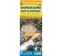 Galápagos Islands / Quito & Guayaquil itm r/v (r): Quito 12 : 500 & Guayaquil 1 : 10 000. International Travel Map. A Travel Reference Map